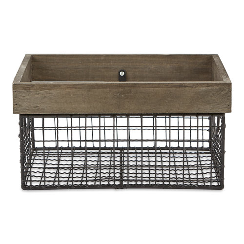 Gracie Oaks 3 Piece Metal/Wire Basket Set & Reviews Wayfair Canada